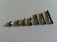 50ชิ้น M4x14mm เกลียวปุ่มสแตนเลสหัวซ็อกเก็ตหกเหลี่ยมสลักเกลียวที่เจาะฝา