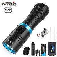 AloneFire DV30 DV32 Diving Flashlight XM-L2 3000 Lamp 100M Underwater Camping Torch