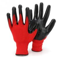 Non-slip Thicken Rubber Safety Gloves Coated Mechanic Working Garden