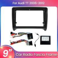 Navifly 9 inch Car Radio Dashboard Installation Trim Kit Fascia For Audi TT MK2 8J 2006-2012 Autoradio Android Frame 2din