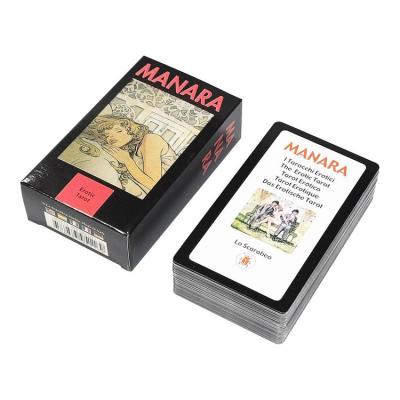 Manara Erotic Oracle Tarot Cards Standard Tarot Decks with Guidebook Creative Tarot Cards Decks for Tarot Enthusiasts Experts imaginative