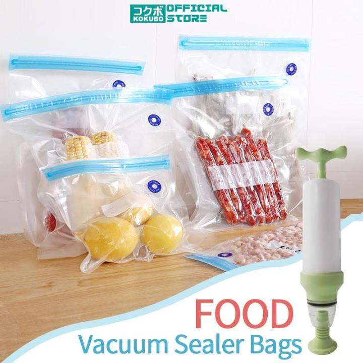 Reusable food vacuum online seal bags