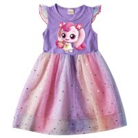 Catch Teenieping Dress Kids TShirt Mesh Sequin Dresses Toddler Girls Princess Vestidos Children Wedding Party Clothes  by Hs2023