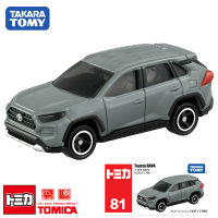 TOMY TOMICA 1:66 NO #81 Toyota RAV4 Metal Diecast รถโมเดลรถยนต์