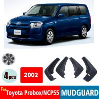 JHTJHNDTGFJHND สำหรับ Toyota Probox NCP55 Mudguards Fender Mud Flap Guard Splash Mudflaps รถอุปกรณ์เสริม Auto Styline ด้านหน้าด้านหลัง4Pcs Mudguard