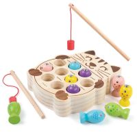 [COD] Childrens early education kitten toddler rod intelligence development concentration training desktop wooden toys