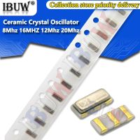 10PCS Ceramic Crystal Oscillator 3213 8Mhz 12Mhz 20Mhz 16MHZ 8.000MHZ CSTCE 3Pin SMD Ceramic Resonators CSTCE16M CSTCE8M 3.2*1.3 WATTY Electronics