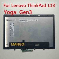 สำหรับ Lenovo L13 Gen3โยคะจอแอลซีดีหน้าจอสัมผัสประกอบเครื่องอ่านพิกัด B133UAN01.2 NV133WUM-N61 30ขา