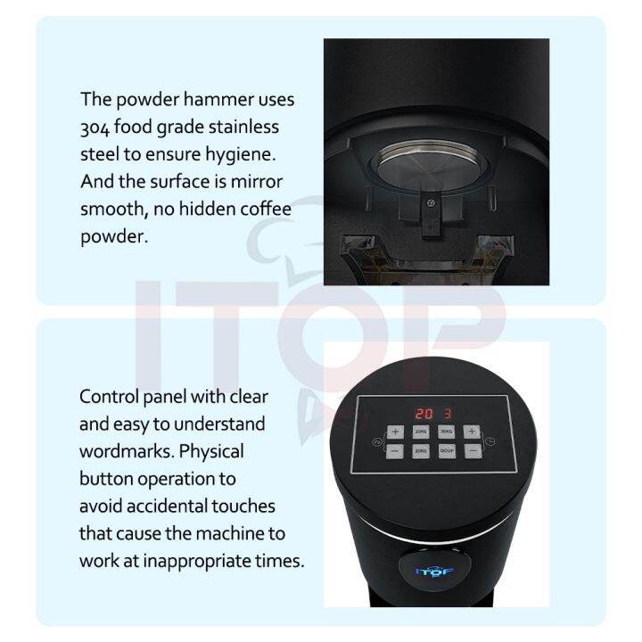 itop-58mm-coffee-tamper-machine-automatic-espress-cafe-tools-equipment-aluminum-housing-automatic-coffee-powder-press-110v-240v