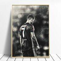 ฟุตบอลดาวC Ristiano Ronaldo Rertoผ้าใบภาพวาดรูปภาพตกแต่งผนังโปสเตอร์40X60เซนติเมตร (ไร้กรอบ)