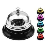 65mm Call Bell Desk Christmas Kitchen Hotel Counter Reception Christmas Bells Small Single Bell Dining Bell Table Summoning Bell