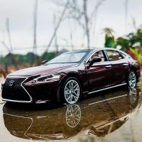 Diecast 1:32 Lexus LS500H Alloy Car Model Simulation Collection Children Miniature Metal Vehicle Gift Kid Boys Christmas Hottoys Die-Cast Vehicles