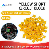 100Pcs 2.54MM Jumper Cap Open Type Shorting Cap Shorting Block Shorting Cap Socket Pin Header Connection Block