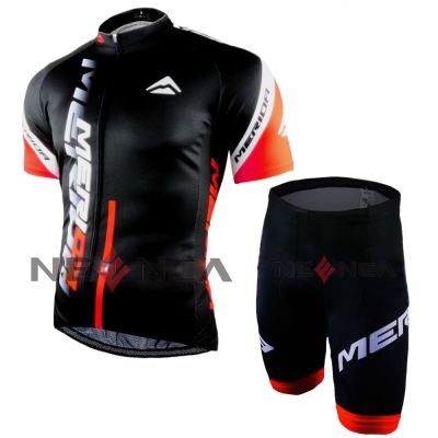 ชุดสั้นเสื้อเจอร์ซีย์นักปั่นเสื้อผ้าจักรยานเสือภูเขากลางแจ้งเสื้อผ้ากีฬาแห้งเร็ว Breathable-ISUHCF016