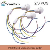 2/3 PCS MINI PIR Sensor Detector Smart Switch 110V 220V LED PIR Infrared Motion Sensor Detection Automatic Sensor Light Switch