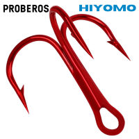 PROBEROS 100ชิ้น/ล็อตเหล็กคาร์บอนสูง Jigging ตะขอตกปลาหนามตะขอแหลม Fishhooks ปลาคาร์พตกปลารอกรอบโค้งสำหรับเบส35647