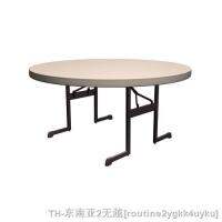 hyfvbu✽✘☑  Folding Table - 60 Inches Putty 80125