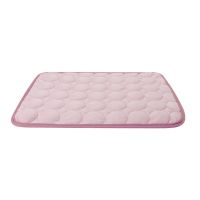 Pet Cooling Mat สำหรับสุนัข Breathable Ice Pad Portable Cat Cooling Mat