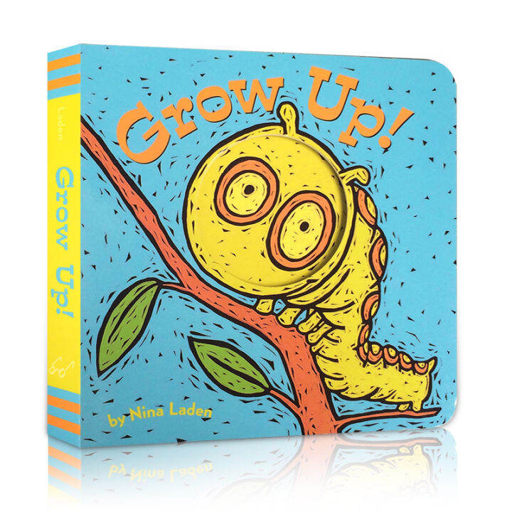 Grow Up!peek A Who Educational Cardboard Book for Children Piture Book ...