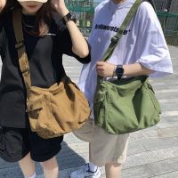 【jw】☈❦  Large Capacity Womens New Canvas Shopper Fashion Woman Crossbody Shoulder