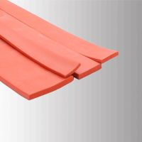 【CW】 Silicone Rubber Foam Strip Heat Insulation Bar 2mm 3mm 4mm 5mm 6mm Red