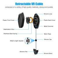 ระบบรอกติดเพดานการจัดการสายเคเบิล VR แบบยืดหดได้,ใช้ได้กับการสำรวจโอคิวลัสสำหรับการแสวงหา2สำหรับรอยแยกของส่วนดัชนีวาล์วสำหรับ HTC Vive รีเวิร์บ G2สำหรับ HP สำหรับสายเคเบิลลิงค์ PSVR