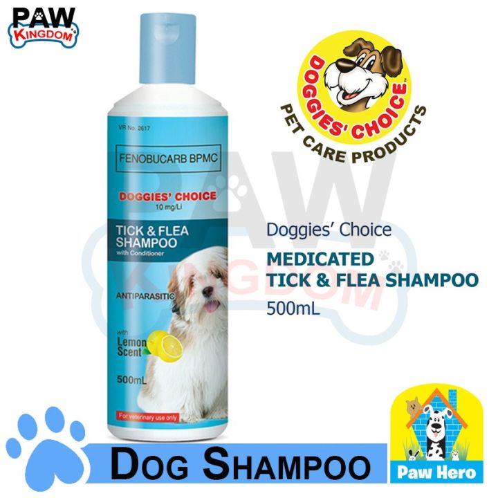 Doggies Choice FENOBUCARB BPMC Anti-Parasitic Tick & Flea Dog Shampoo ...