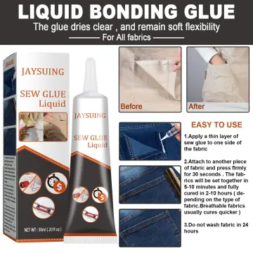 Shop Fabric Glue For Patches Washable with great discounts and prices  online - Jan 2024