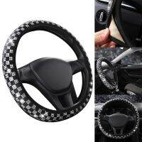 37-38 Diameter Steering Wheel Cover Bling Bling Cover Crystal Decorative