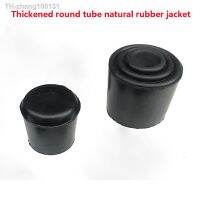 16-38mm Thick Black Rubber Round Pipe End Cap Sealing Plug Furniture Chair Leg Pad Anti-Skid Protective Sleeve