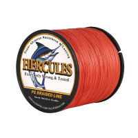 【cw】Hercules Fishing Line 12 Strands 100M-2000M id Red England Fishingline 10 to 420LB Super Pe Cost-Effective Leisure Experience ！