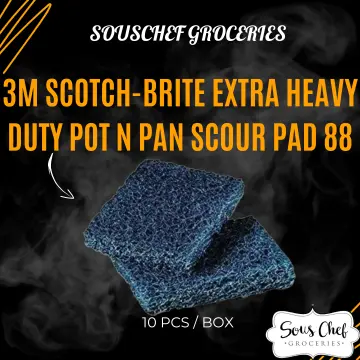 3M SCOTCH BRITE EXTRA HEAVY DUTY FLEXIBLE SCRUB PAD-ET, Cleaning Tools