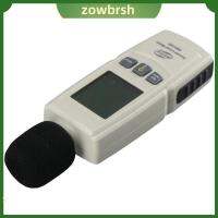 ZOWBRSH 30dB ไปยัง130dB เครื่องวัดเดซิเบล ความแม่นยำ1.5dB หน้าจอแสดงผล LCD เครื่องวัดระดับเสียงแบบดิจิตอล มือจับแบบมือถือ เครื่องวัด SPL บ้าน, สำนักงาน, โรงงาน