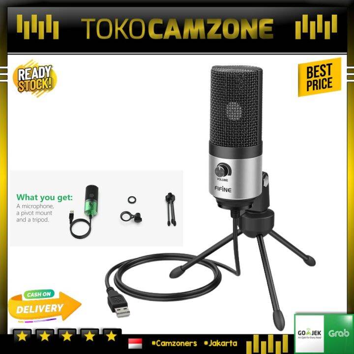 FIFINE K669B USB MICROPHONE | Lazada Indonesia