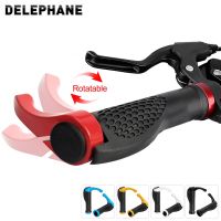 Cycling Bicycle Grip With Handlebar End Cap Lock-on Mountain Bike Handlebar Grip Anti-Skid Rubber Grips Bicycle Accessories Handlebars