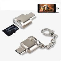 Portable USB 3.1 Type C Card Reader USB-C TF Micro SD OTG Adapter Type-C Memory Card Reader For Samsung Macbook Huawei LeTV