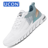 UCON รองเท้ากีฬาระบายอากาศน้ำหนักเบา39-44,ใหม่รองเท้ากีฬาลำลองสวมใส่สบายเหมาะกับทุกชุดแฟชั่นกลางแจ้งรองเท้าลำลอง