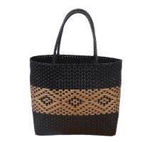 Womens New Handbag Woven Cabbage Basket Bag In Large Capacity Square Open Bag Handbags Designer LargeClutch Bag