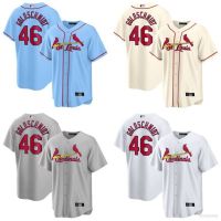 New arrival embroidered jerseys BSB MLB St Louis Cardinals Baseball Jersey Shirts No.46 Goldschmidt Cardigan Jersey Unisex Player Version a