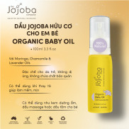 Dầu Jojoba Hữu Cơ Dưỡng Da Em Bé Organic Baby Oil 100ml