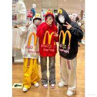 McDonalds M hoodie sweatshirt Hiphop loose fashion Couples funny cloth