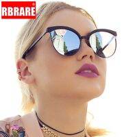 ☢◑ RBRARE 2023 Classic Simple Cat Eye Sunglasses Women Luxury Plastic Sun Glasses Classic Retro Lunette De Soleil Femme UV400