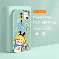 ใหม่เคสโทรศัพท์ชุบด้วยไฟฟ้าสนูปี้สี่เหลี่ยมสำหรับ Xiaomi Redmi K20 K30 K40 Pro Plus K40 Ultra Xiaomi 9T 9T Pro 11i 11X Pro Poco X2 F2โปร F3ปกป้องกล้องหลังซิลิโคนฝาครอบป้องกันเลนส์บางพิเศษกันน้ำผ้าคลุม