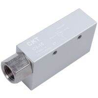 CKT CV-15HR 1/2" M Thread 3 Ports Vacuum Ejector Generator Silver