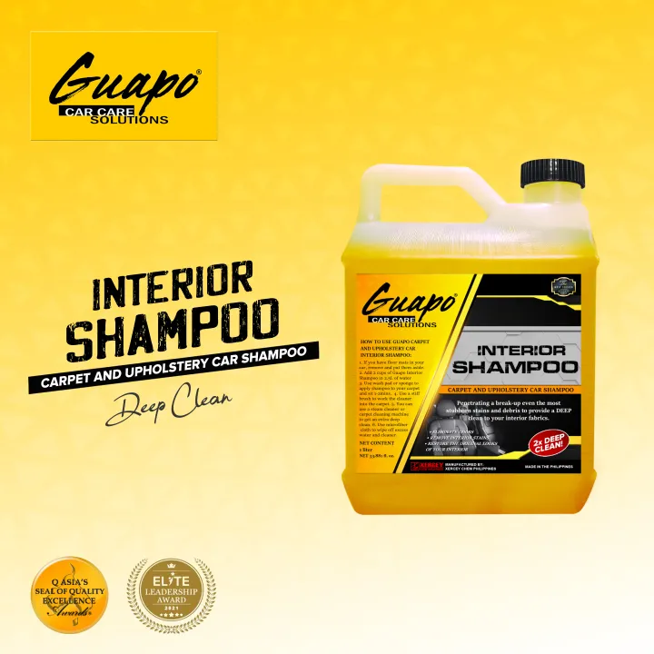 Guapo Car Care Interior Shampoo / Carpet and Upholstery Shampoo
