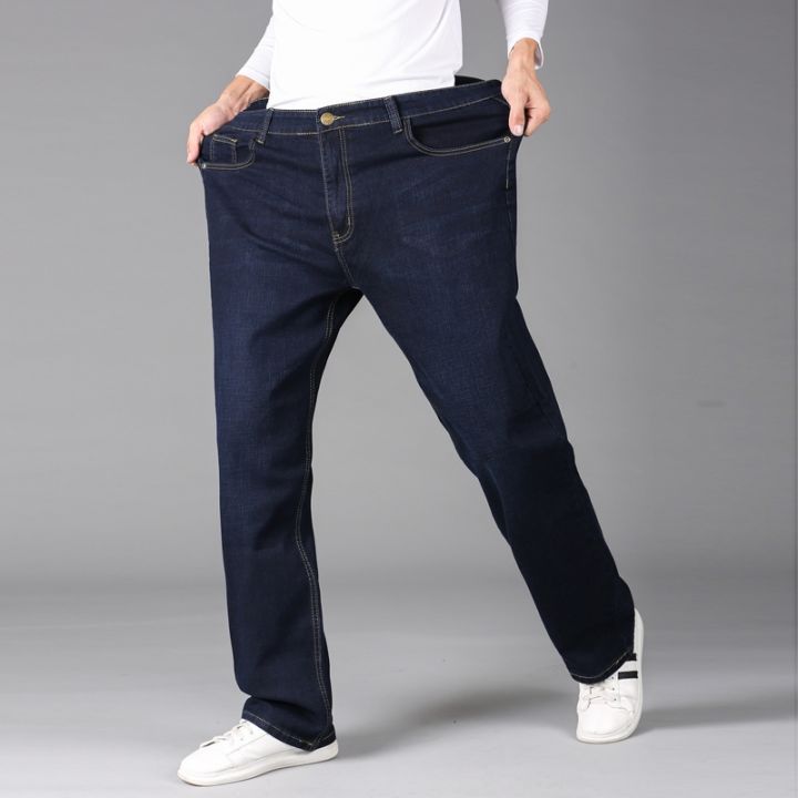 ขนาด-28-50-กางเกงยีนส์-กางเกงยีนส์ไซส์ใหญ่-กางเกงยีนส์คนอ้วน-กางเกงผู้ชายตัวใหญ่-เนื้อผ้าหนา-ไม่ขาดง่าย-งานคุณภาพ