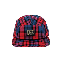 OBEY หมวก รุ่น TARTAN 5 PANEL สี RED