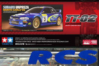 ? TAMIYA 58631A ชุดคิท TT-02 บอดี้ Subaru Impreza Monte-Carlo 99 ไม่มีสปีดคอนโทรล (without ESC)