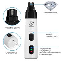 ZZOOI 3 IN 1 Pet Grooming Machine Dog Cat Hair Trimmer USB Rechargeable Pets Clippers Nail Grinding &amp; Hair Trimmer &amp; Foot Hair