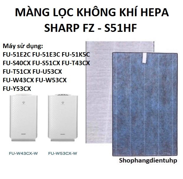 SHARP FU-S51CX-W